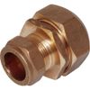 JTM Compression MDPE to Copper Coupler - 25mm x 22mm