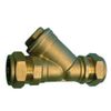 JTM Compression Valves Y Strainer - 28mm