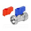 JTM Compression Washing Machine Valve - 15mm x 3/4 Inch Angled