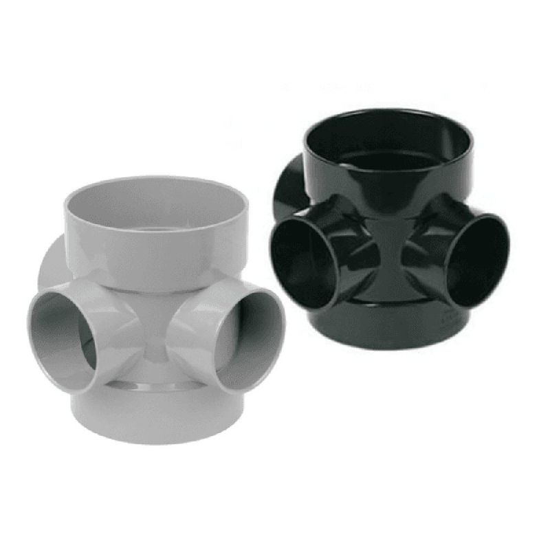 Double Socket Short Boss Pipe Connector 110 x 63mm Plumbing Superstore®