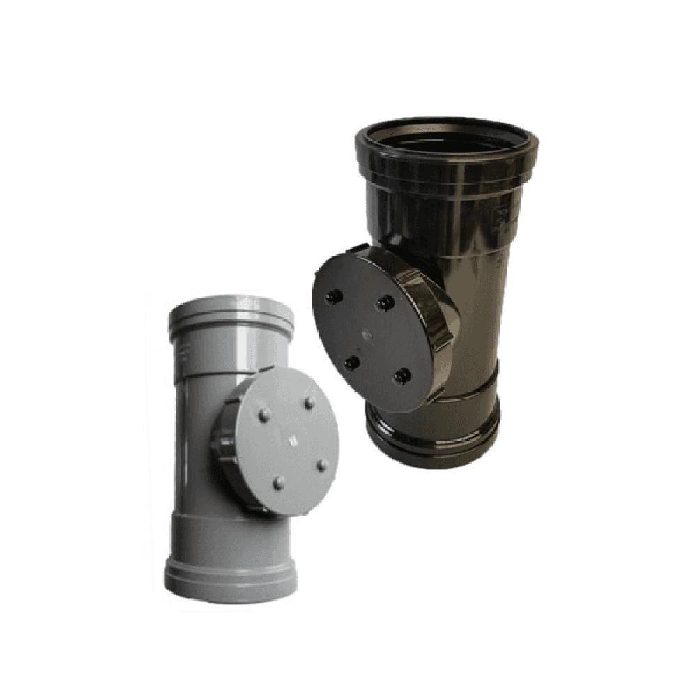 JTM Double Socket Straight Access Pipe