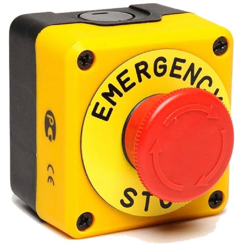 JTM Emergency Stop Button for Gas Solenoid Valves
