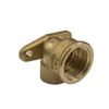 JTM Endfeed Wall Plate Elbow - 15mm x 1/2 inch