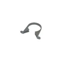 Grey Soil Pipe & Fittings 110mm Grey Pipe Clip SP82