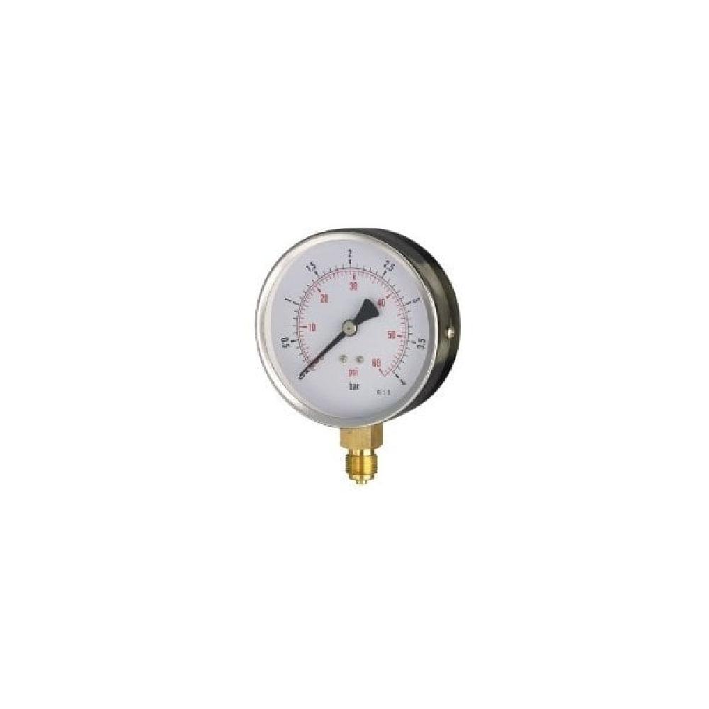 JTM 100mm Dry Pressure Gauge with 3/8 inch Bottom Connection