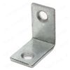 JTM Pipeline 90 Degree Galvanised Angle Bracket - 1 x 1 48mm x 50mm Hole