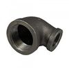 JTM Black Female Reducing Elbow - 1 1/4 inch x 1/2 inch