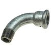 JTM Male x Female Galvanised Long Radius Bends - 3/4 inch