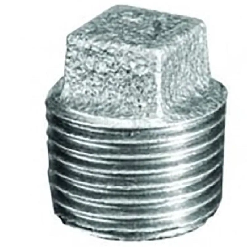 JTM Galvanised Solid Plug - 1 inch | Plumbing Superstore®