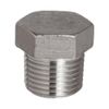 JTM Threaded Stainless Steel Pipeline Hexagonal Hollow Plug - 3/4 inch