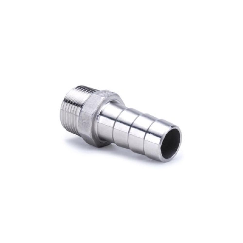 JTM Threaded Stainless Steel Pipeline Hose Tail Adaptor
