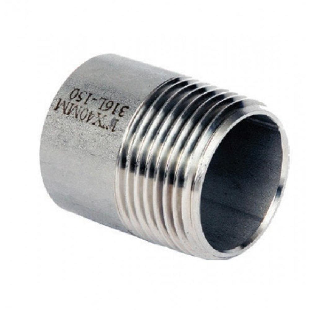 JTM Threaded Stainless Steel Weld Nipple 
