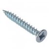 200 Zinc Plated Number 8 Screws - 2 1/4 inch