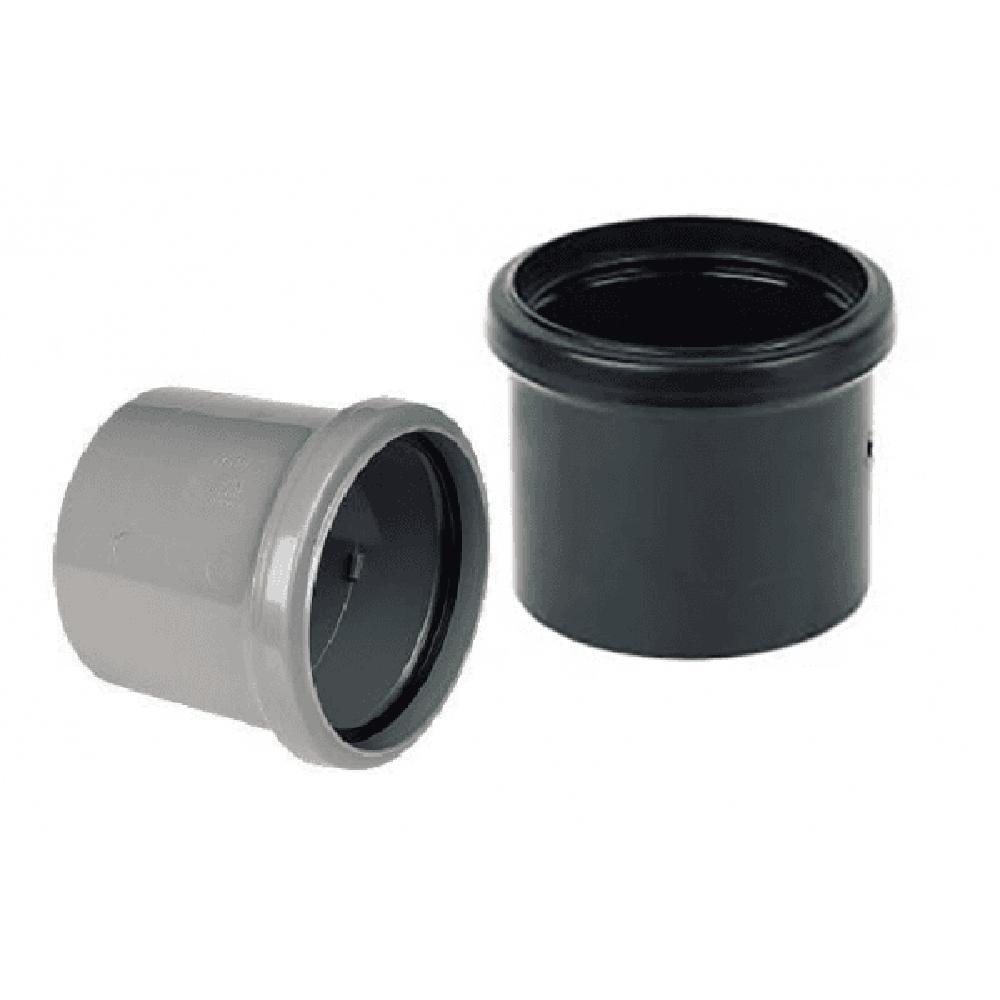 JTM Single Socket Push Fit and Solvent Coupler - 110mm