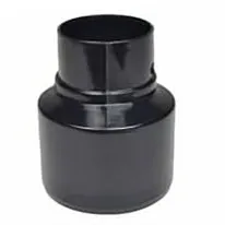 JTM Black Soil to Waste Adaptor - 110mm x 63mm
