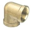 JTM Female Threaded Brass 90 Degree Elbow - 1/4 inch