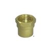 JTM Brass Reducing Socket - 1 1/4 inch x 1 inch 
