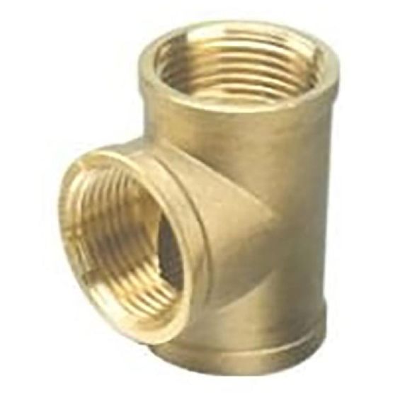 15004 Female Rascal JTM Female Threaded Brass Tee Fitting | Plumbing Superstore®