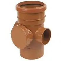 JTM Underground Drainage Socket Spigot Access Pipe 87.5 Degree