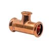 JTM Copper Gas M Profile Branch Reducing Tee - 22mm x 22mm x 15mm
