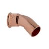 JTM WRAS Copper M-Press 45 Degree Street Elbow - 22mm