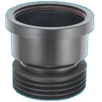McAlpine Black Drain Connector - 110mm