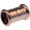 Pegler Yorkshire Xpress S1 Press-Fit Straight Copper Coupling - 15mm