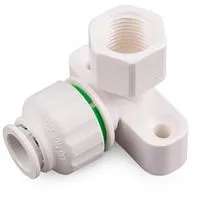 Pipelife Pushfit Back Plate Elbow - 15mm x 1/2 inch