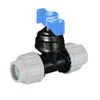 Plasson Plastic Stop Tap Compression Ends - 25mm