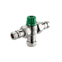 RWC Ausimix Compact Thermostatic Mixing Valve 2 in 1 - 15mm
