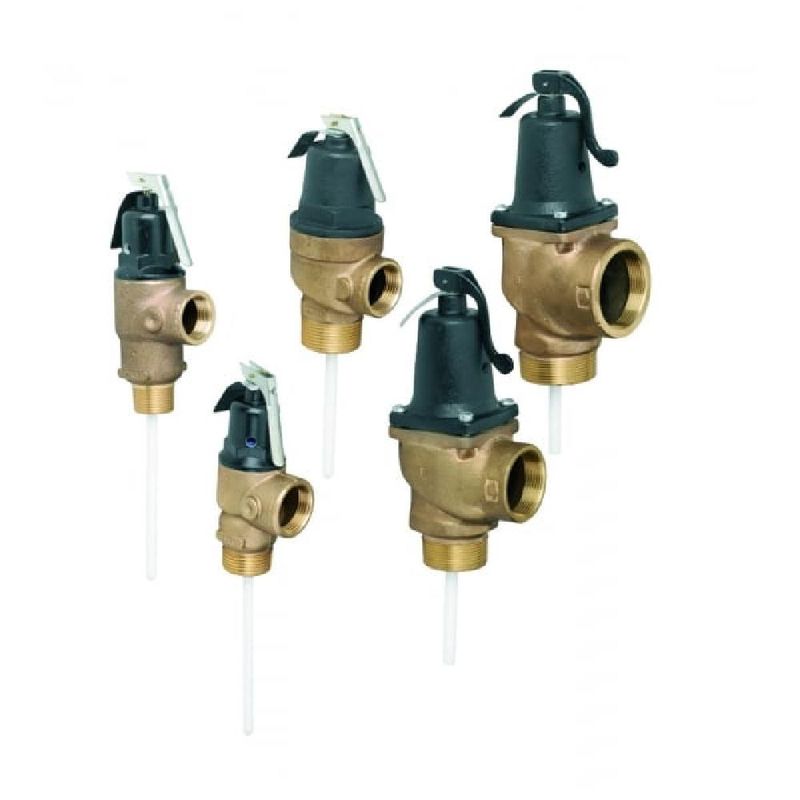 RWC Lever Top Pressure & Temperature Relief Valves 7 Bar Plumbing