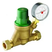 Reliance Water Controls Predator Pressure Reducing Valve With Gauge