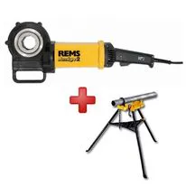 REMS Amigo 2 Pipe Threading Machine and Aquila 3B Tri-Vice (110V or 240V)