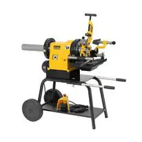 REMS Magnum 3000 Universal LT Threading Machine with Wheel Stand and 5L Oil