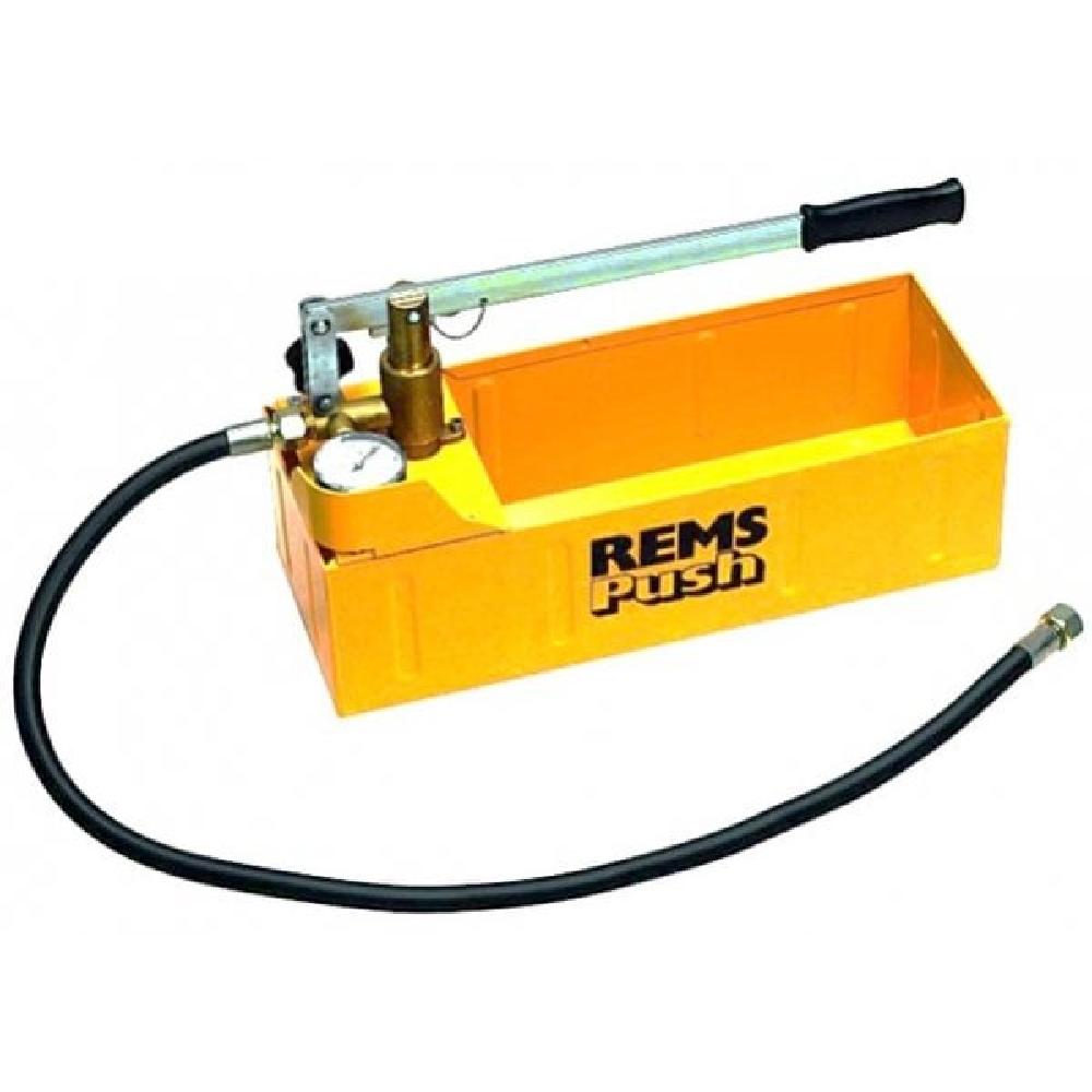 REMS Push Hand Pressure Testing Pump with Gauge