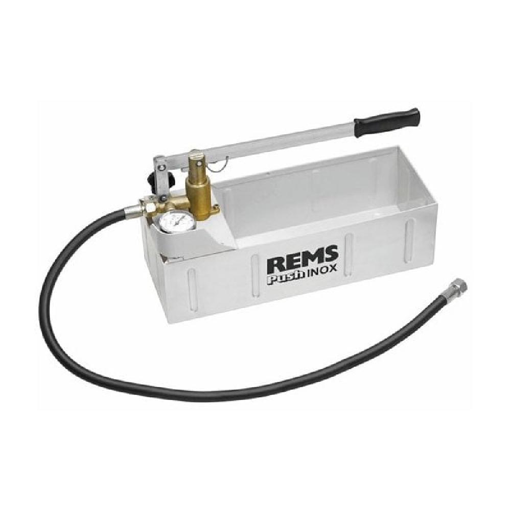 REMS Push INOX Hand Pressure Testing Pump with Gauge