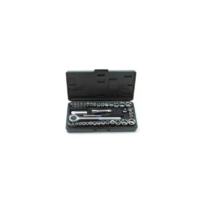 Rolson Pro Socket Set DISCON-Rolson 40 Pieces Socket Set - 3/8 inch & 1/4 inch (36109 ...