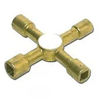Rothenberger Brass 4 Way Key