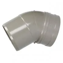 Solvent Weld Soil 45 Degree Bend Single Socket - 100mm