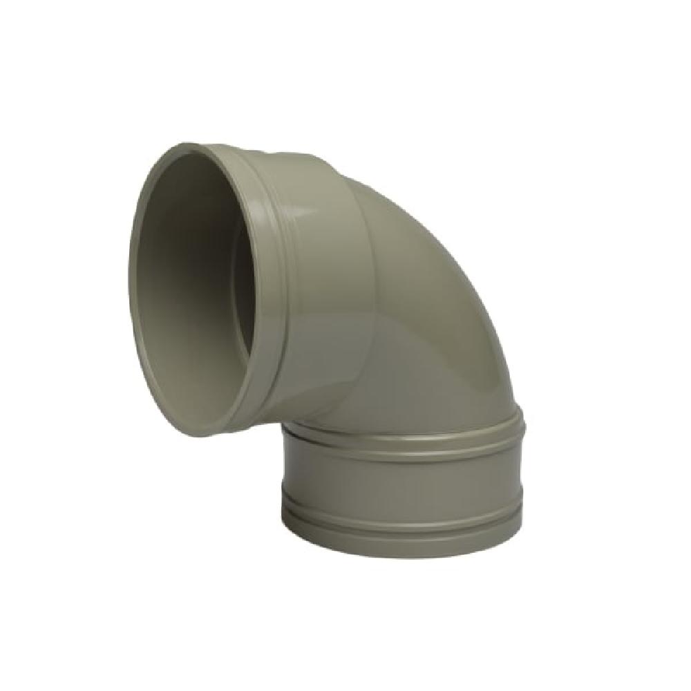 Solvent Weld Soil 90 Degree Bend Double Socket - 110mm