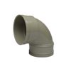 Solvent Weld Soil Black 90 Degree Bend Double Socket - 110mm