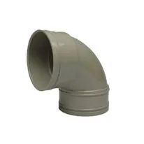 Solvent Weld Soil 90 Degree Bend Double Socket - 110mm