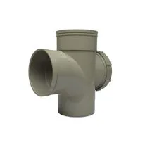 Solvent Weld Soil 90 Degree Double Socket Access Branch