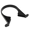 Solvent Weld Soil Black Pipe Clip Bracket - 110mm