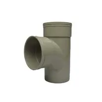 Solvent Weld Soil 90 Degree Double Socket Tee Branch Vent - 110mm