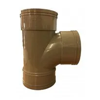 Solvent Weld Soil 90 Degree Triple Socket Branch - 110mm