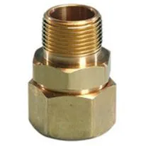 TracPipe Autoflare Male Adaptor BSP Taper Thread