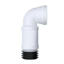 Viva Sanitary 90 Degree Flexible Pan Connector - 300mm - 650mm