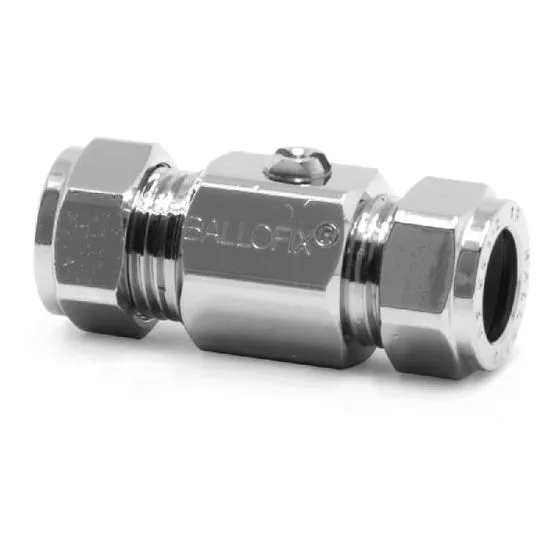 Balafix DISCON - Pegler Yorkshire 15mm Ballofix Isolating CxC Straight Ball ...