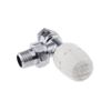 Pegler Yorkshire Belmont Chrome Wheelhead Angled Valve Pattern for Copper & Iron - 15mm x 1/2 inch